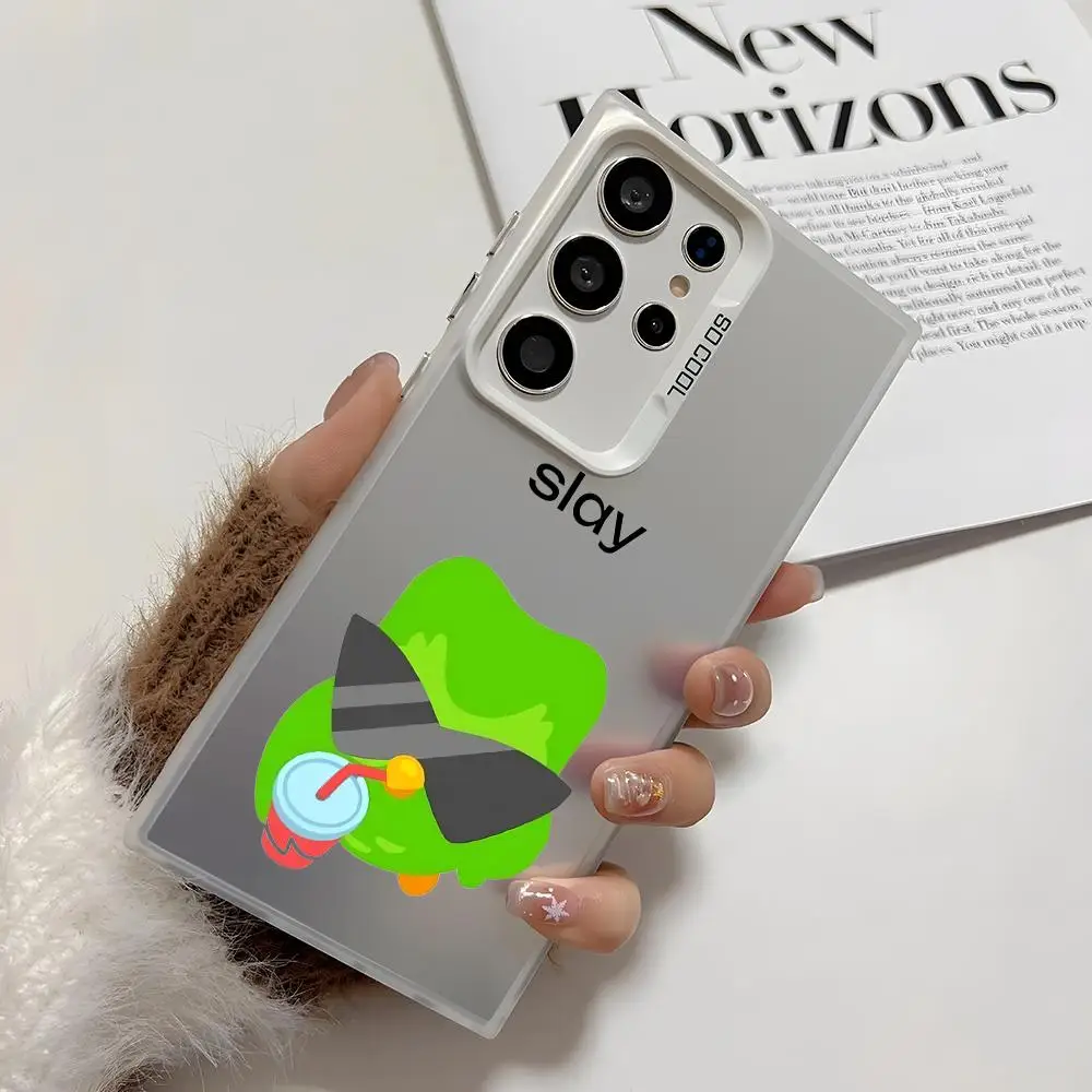 حافظة لهاتف سامسونج جالاكسي S25 Edge S24 S23 S22 S21 S20 Ultra Funda غطاء فضي من السيليكون #3