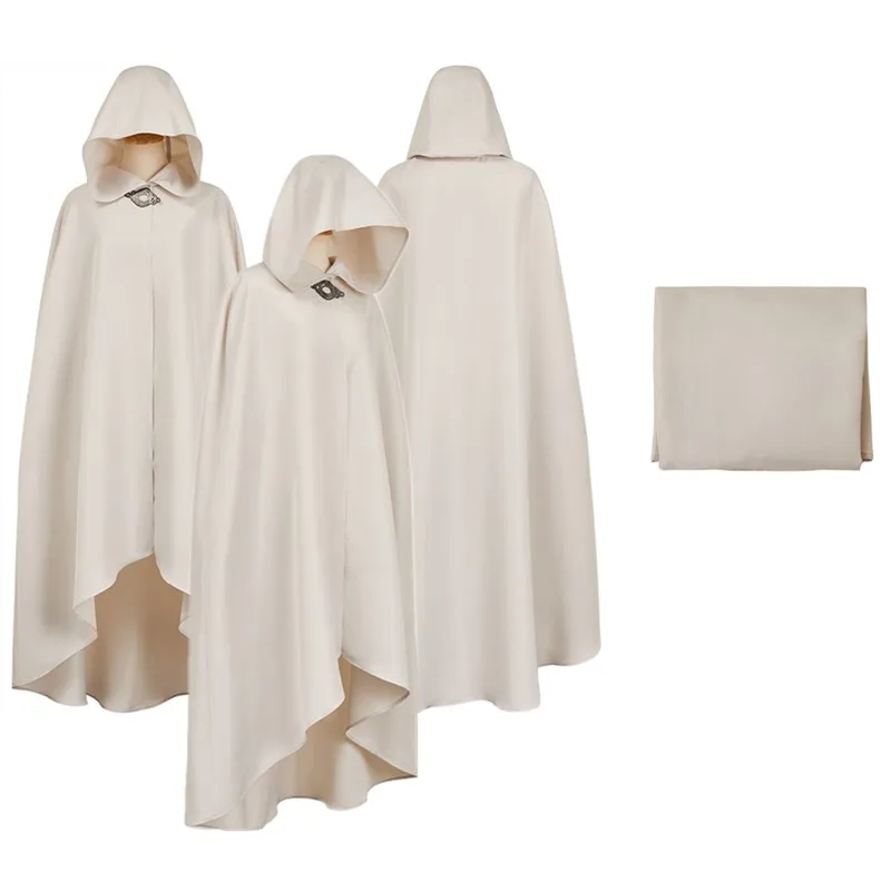 

Melina Cosplay Costume The Fire Keeper Disguise Hooded Cloak Adult Women Long Robe Outfits Halloween Carnival Party Suit