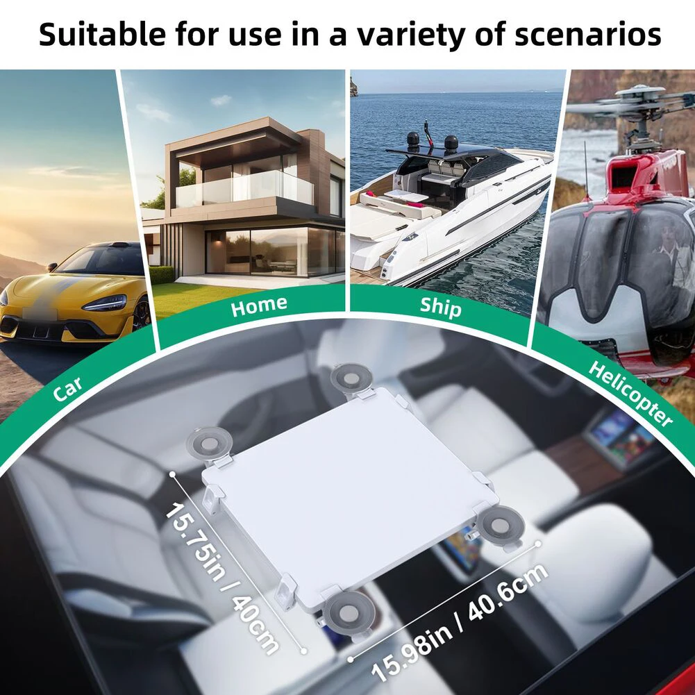 Strong Suction Cup Mount For Starlink For Mini Antennas On Car Roof For Campers And Ships And Remove Without Damage