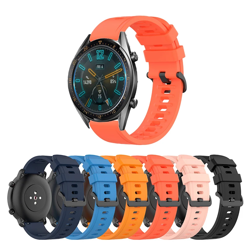 20mm 22mm Smartwatch Band For Huawei Watch GT 3 42mm 46mm Bracelet Silicone Strap Huawei GT 2 Pro/2E/Runner/Watch 3 4 Watchband