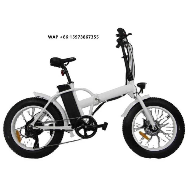 Hot Sale 48V 500W Rear Hup Motor Electric Road Bike Folding for Women Adults Electric Bicycle