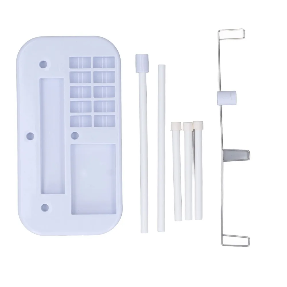 

Triple Spool Thread Stand Easy Hanging Detachable Thread Holder Adjustable Light Sewing Thread Stand Household Use