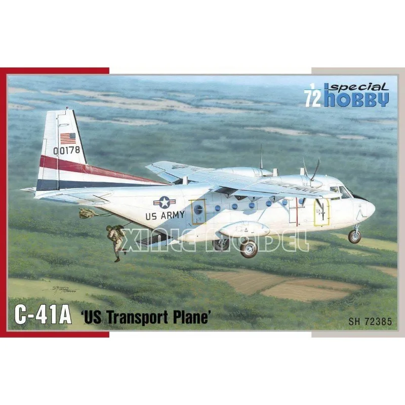 

Сборная пластиковая модель самолета Special Hobby 72385 C-41A «Американский транспортный самолет» 1/72