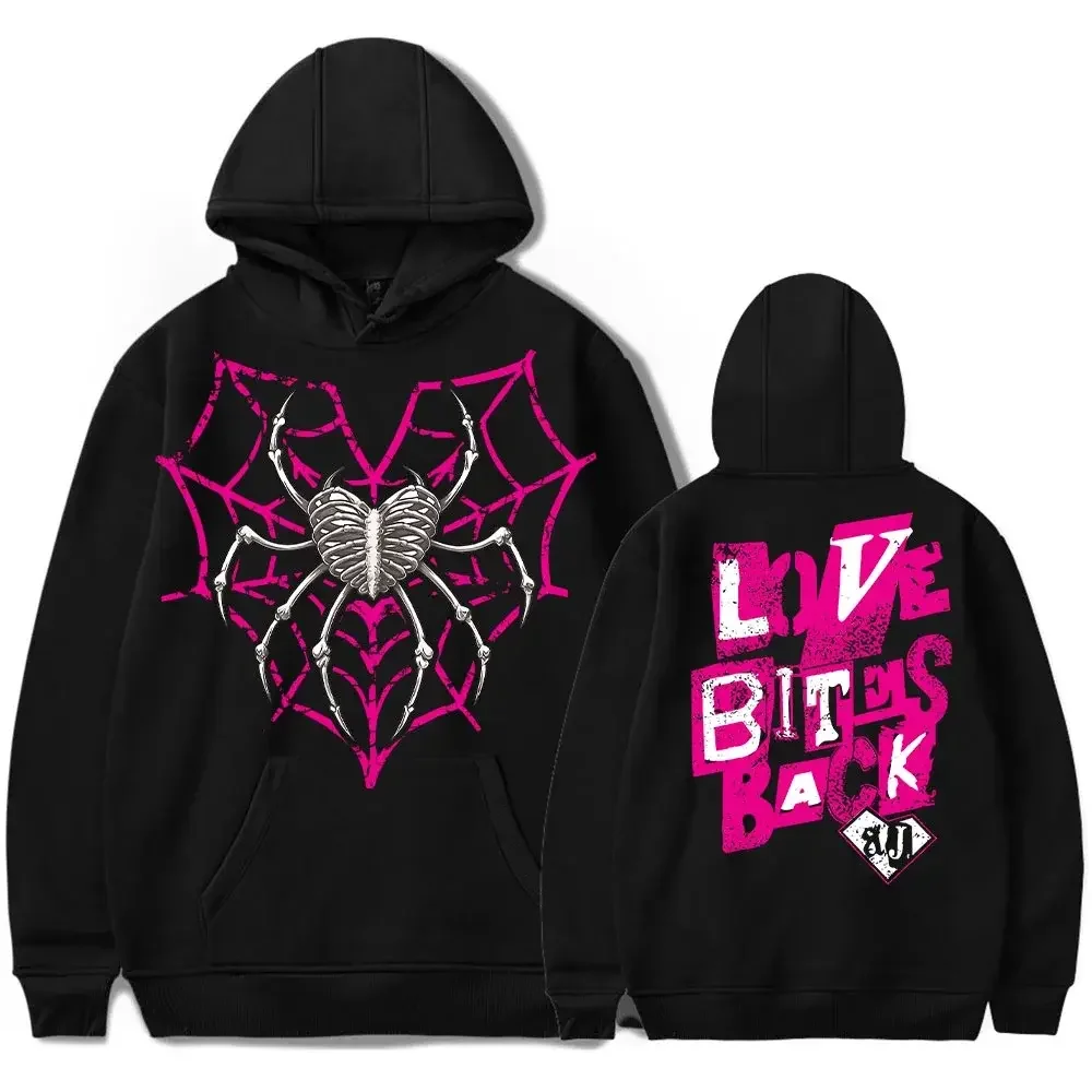 AJ Lee Merch Fans Hoodie – Unisex Long Sleeve Pullover Sweatshirt Streetwear Top for Wrestling Fan Support Novelty Hoodie Long Sleeves Funny Graphic Print Sweatshirt Pullover Unisex Gift for Birthday Valentine's Day Christmas Halloween,sohochic