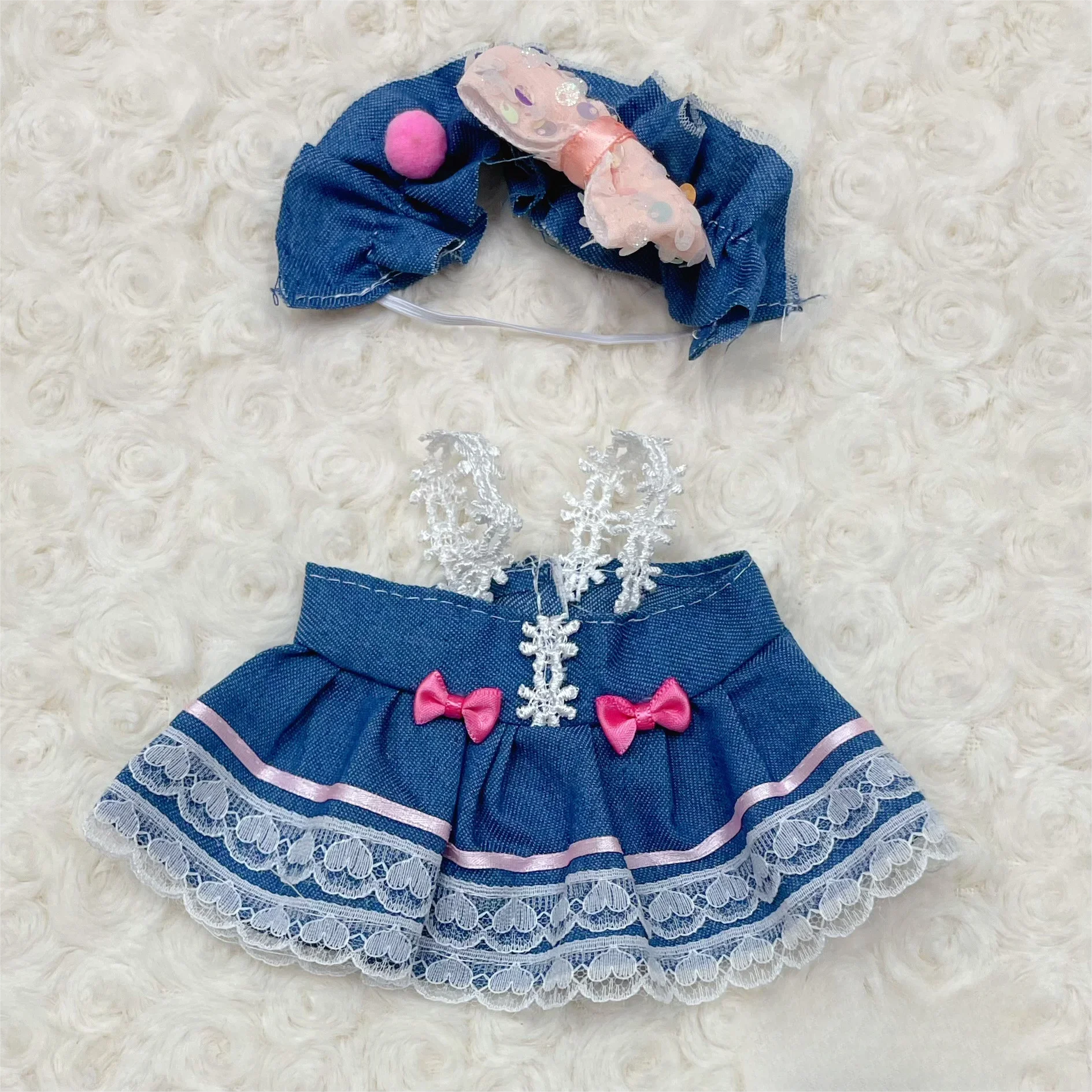 20cm cotton doll set princess dress cute 20cm doll change clothes for upset duck