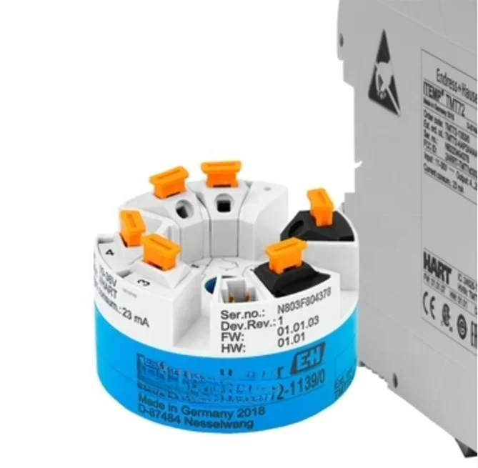 BB nuevo y originalITEMP TMT71, TMT72 HART transmisor de temperatura Tmt72-8tp5/0 con comunicación HART ventas directas de fábrica