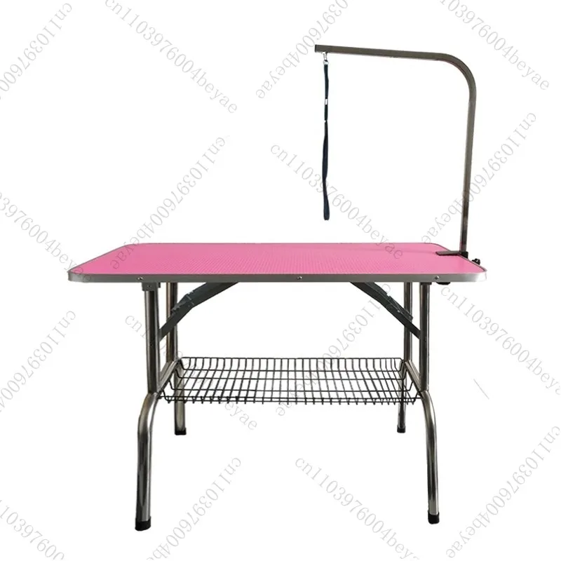 

Стол для ухода за домашними животными Бытовой стол для ухода за собаками Складной портативный стол для стрижки и ванны