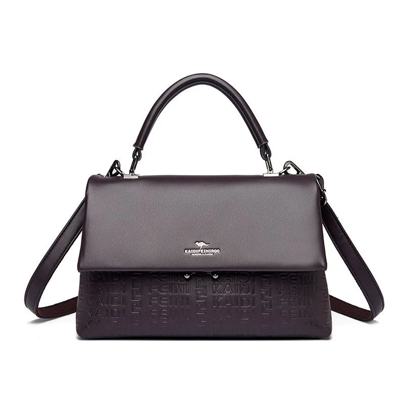 Handbag Women's Large Capacity 2026 Popular Middle-aged Women's Mom Women's Bag Versatile Crossbody Wear-resistant Fabric Bag