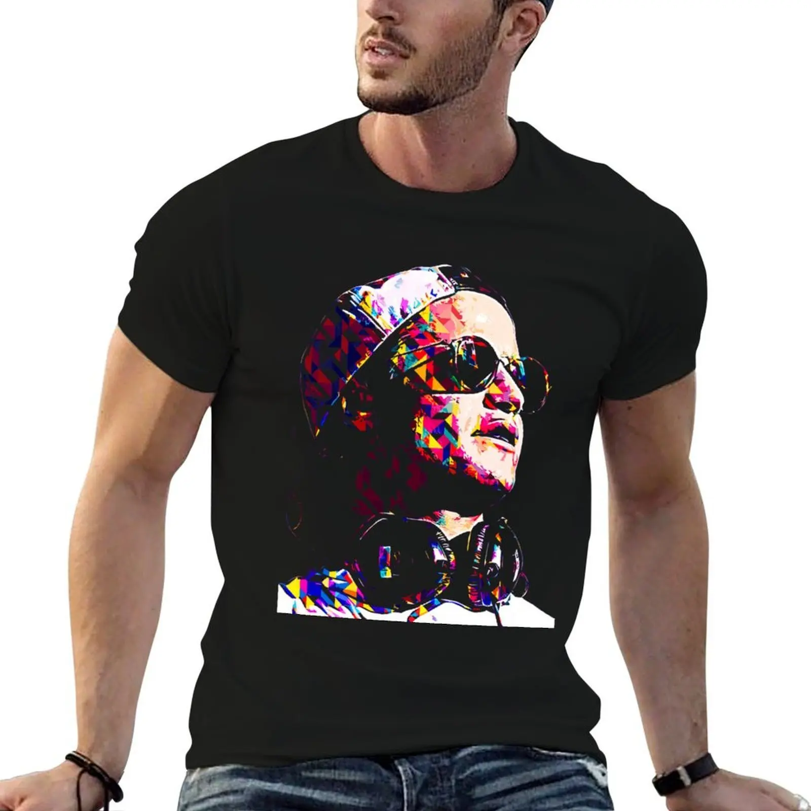 Kygo Pop Colour T-Shirt basketball graphic tees funny costumes mens t shirts casual stylish