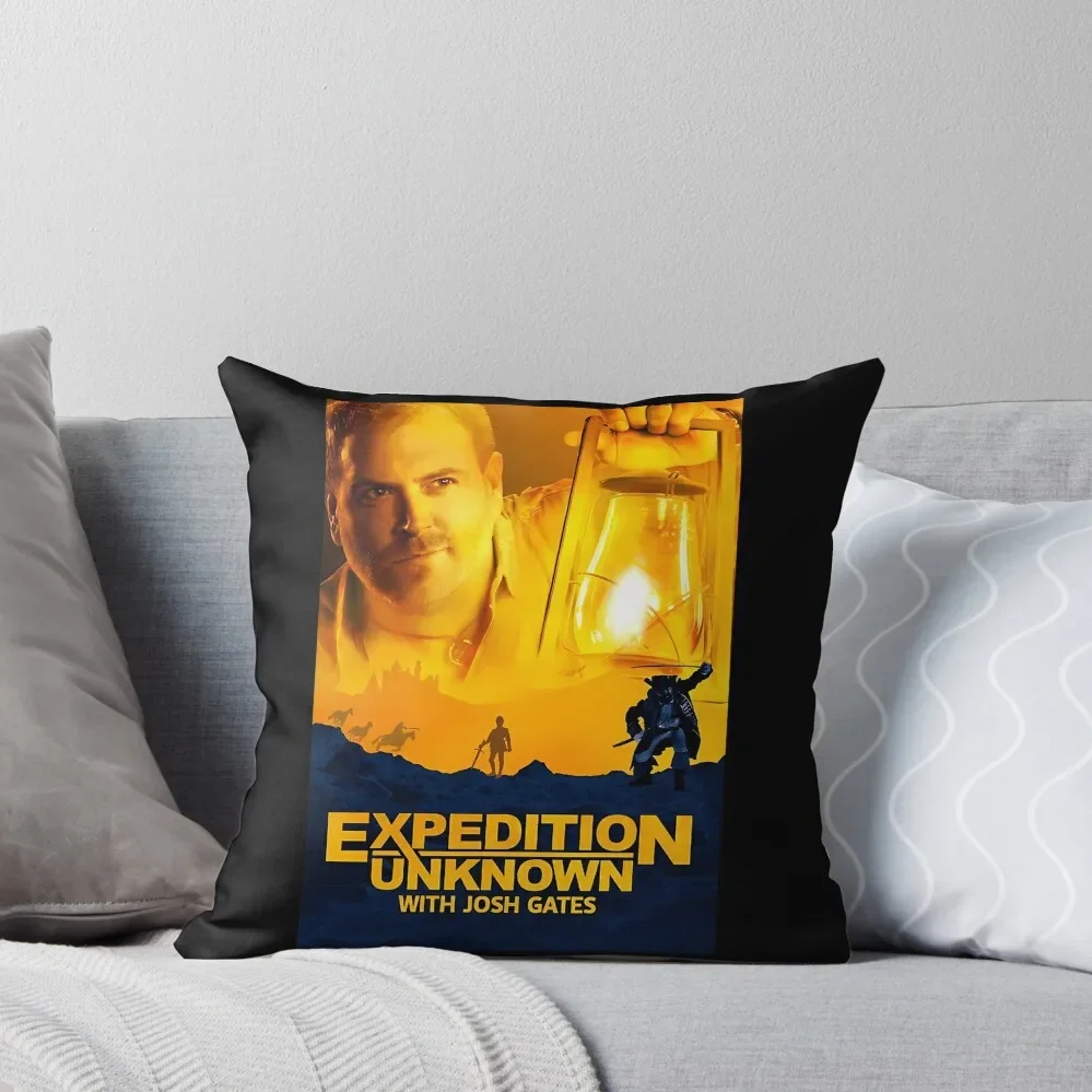 

Josh Gates High Quality Throw Pillow Pillowcases Marble Cushion Cover pillow