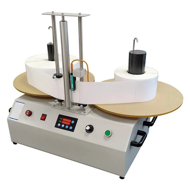Automatic counting label rewinding machine Self-adhesive rewinding machine Divided into large rolls Divided into small rolls