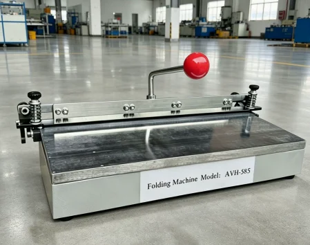Manual Press‑Type Folding Machine, Practical Leather Edge Folding and Barbed Wire Bending Equipment for DIY & Workshop Use