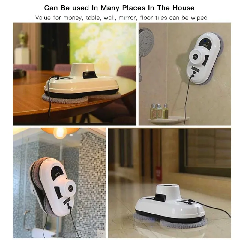 Original Hobot 188 Window Cleaning Robot Window Vacuum Cleaner Mirror Glass Door Cleaning Robot Window Washing Vacuum Cleaner