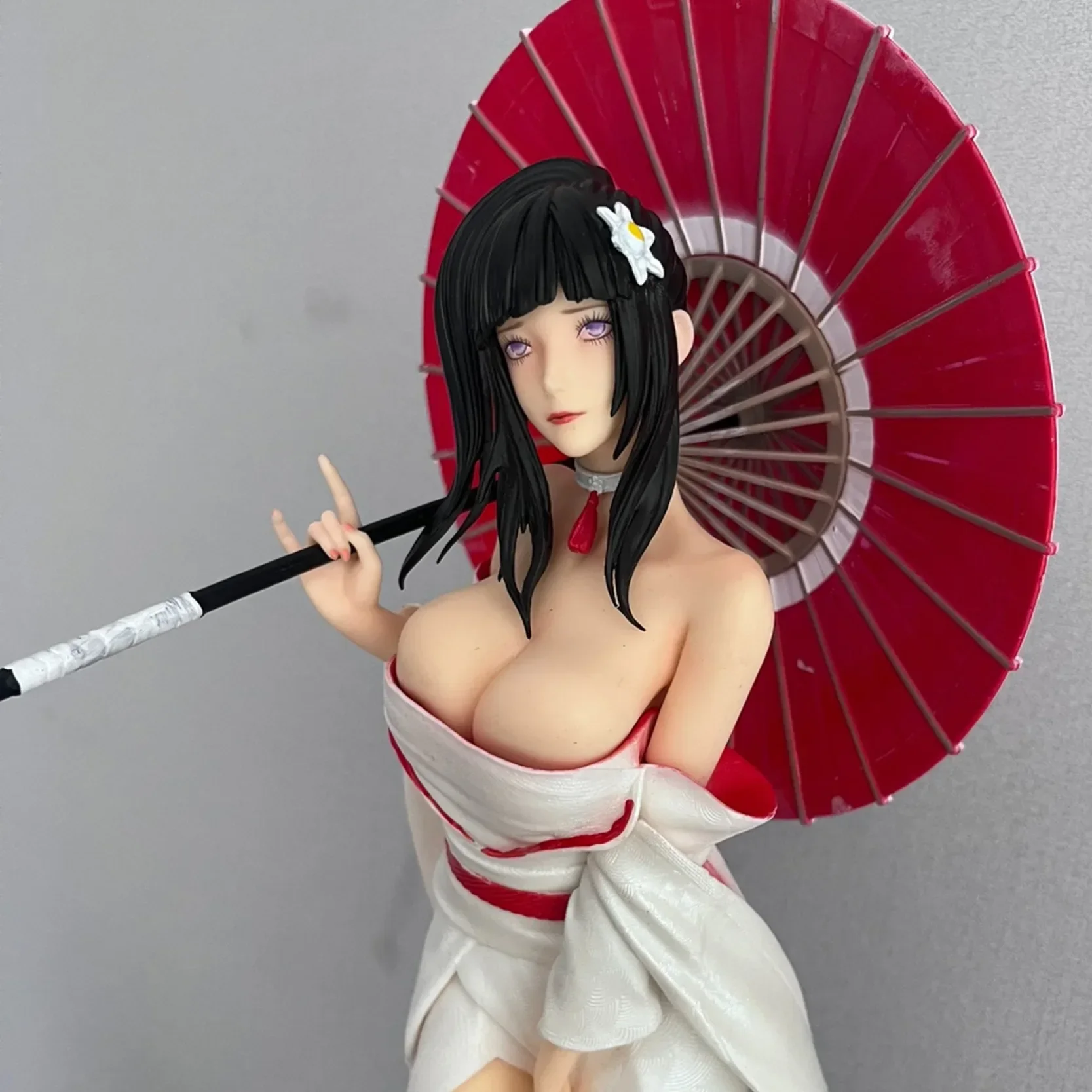 

Anime Naruto Hyuuga Figurine Kimono Hinata Doll Statua Pvc Action Figure Collectable Model Toy