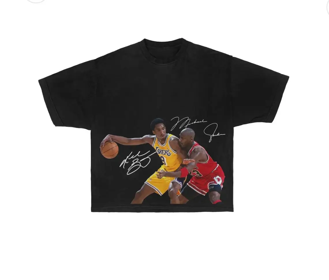 American Harajuku High Streetwear Basketball Tops Y2k Oversized Couples Goth Hip Hop Cotton Short Sleeve Men Women Looe T Shirt