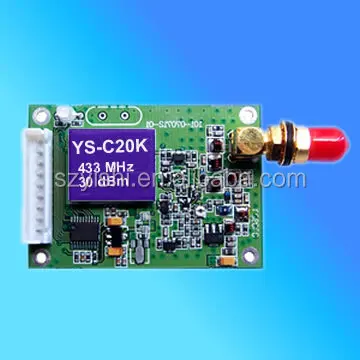 433Mhz USB RF Transceiver Module for AMR Automatic Meter Reading, 1W 3KM RS232 RS485 TTL Data Transmitter and Receiver Module