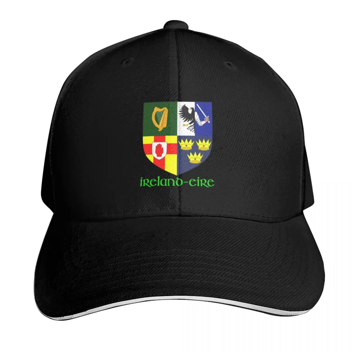4 Provinces of Ireland Crest - Irish Baseball Cap funny hat western Hat birthday New In The Hat Golf Men Women's