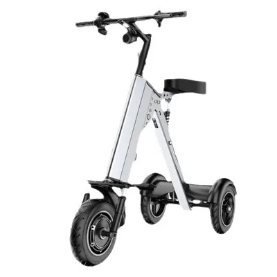 Ultra-light Small Folding Electric Scooter Brushless Motor Aluminum Alloy Frame 20+ km/h Speed 150kg Load Capacity 15-35KM Range