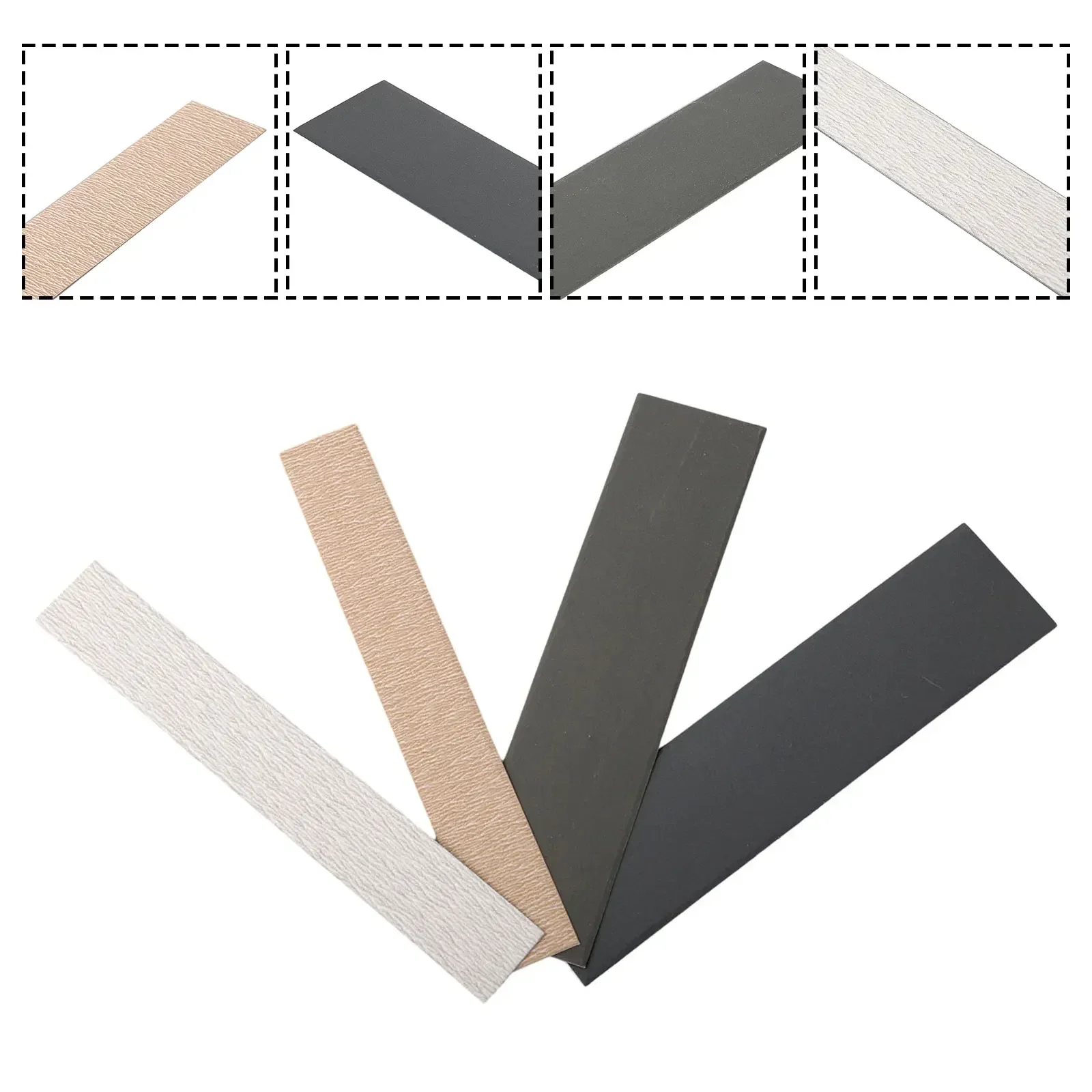 Leveling Bar Guitar Sandpaper Self-adhesive Electric Basses For E-Guitar Fret Imported Sandpaper Leveling File
