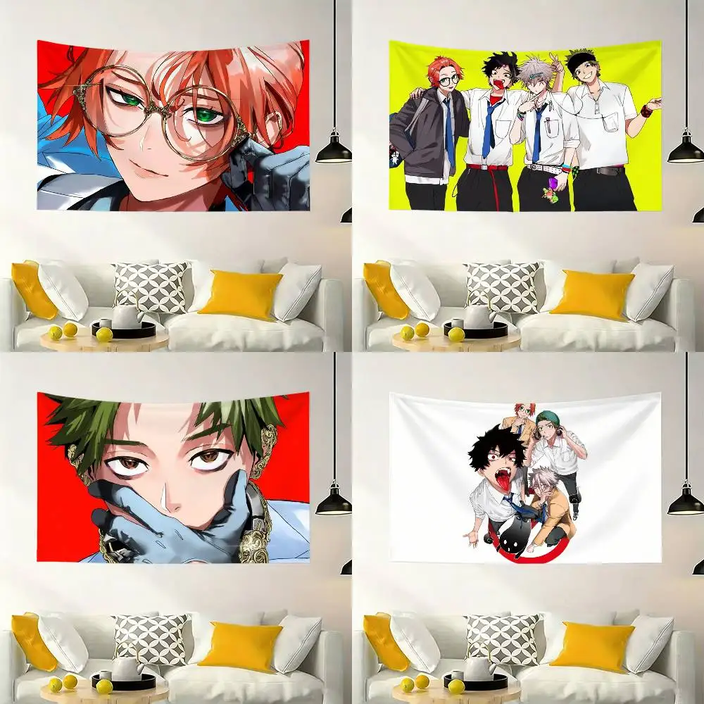 

Cool P-Phantom Busters Comic Flags Wall Hanging Background Art Banner for Bedroom Home Outdoor Decor