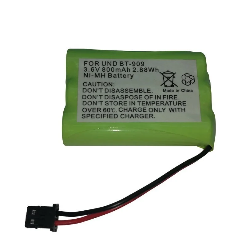 1-10Pcs rechargeable cordless phone battery for uniden BT-909 BT909 3 * AAA ni-mh 800mAh 3.6V rechargeable batteries