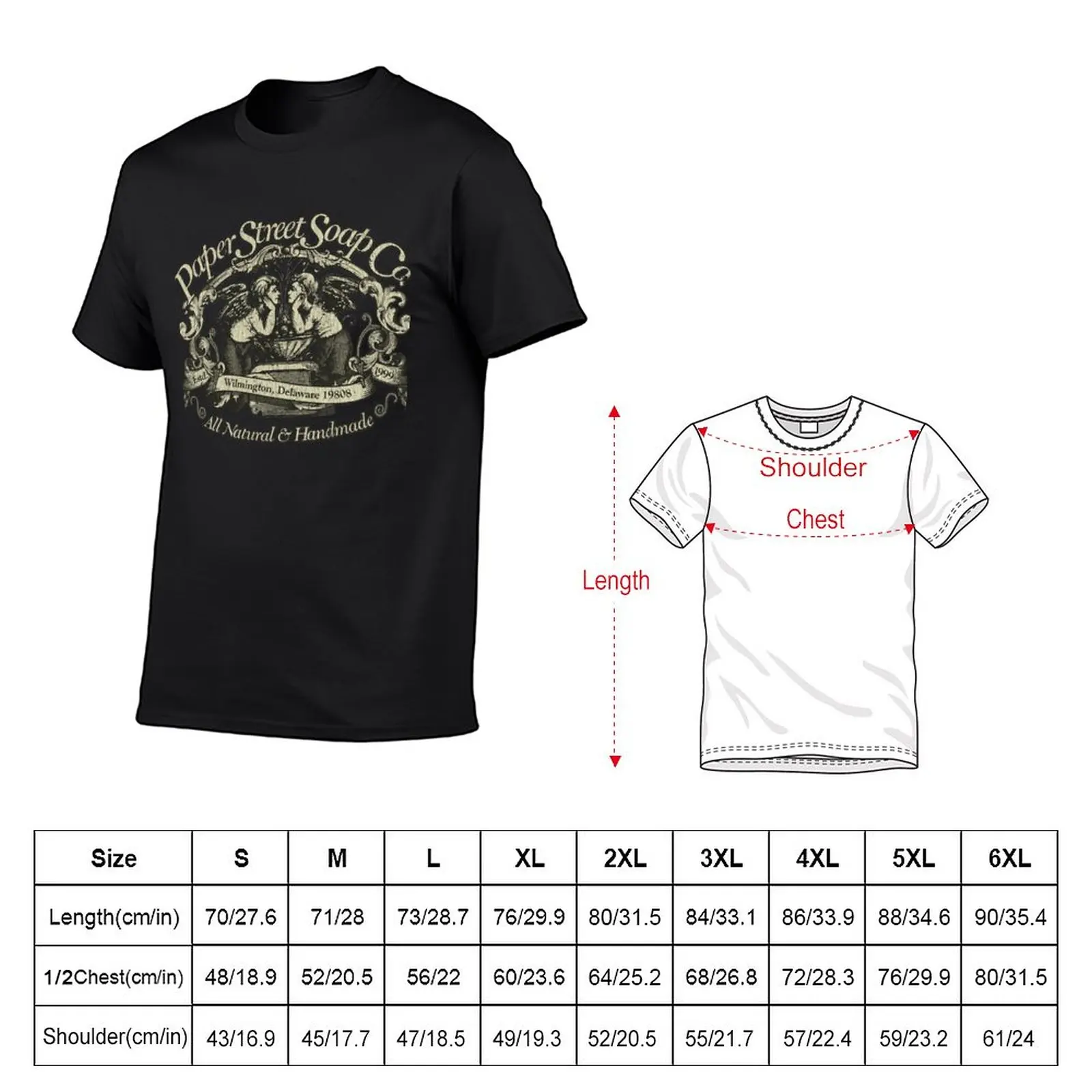 New Paper Street Soap Company Vintage T-Shirt custom t shirt aesthetic clothes mens graphic t-shirts pack