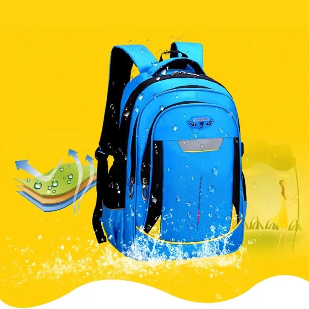 Mochila escolar de ortopedia para niños y niñas, bolso de hombro para libros, Mochila impermeable para escuela primaria, cómoda