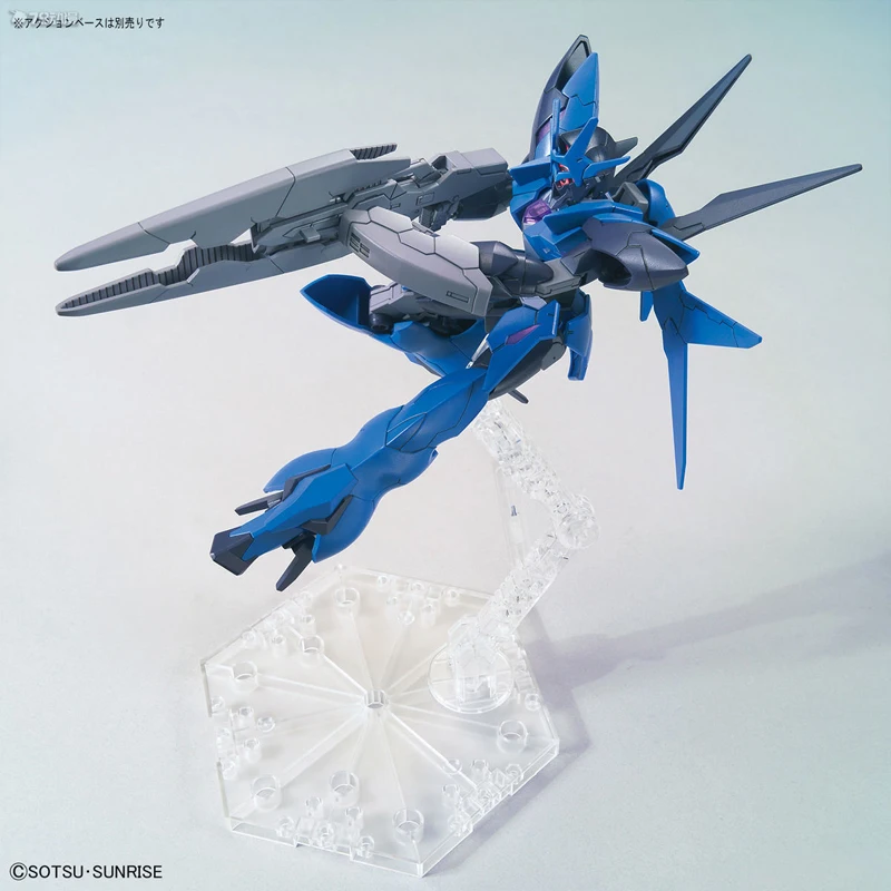Bandai original gundam hgbd r 1/144 sempre earhree anime figura de ação montagem modelo brinquedos modelo colecionável presentes ornamentos