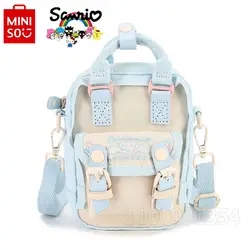 Cinnamoroll yeni Mini Crossbody çanta lüks marka moda Mini kadın askılı omuz çantası karikatür sevimli kız çocuk çantası işlemeli yüksek kalite