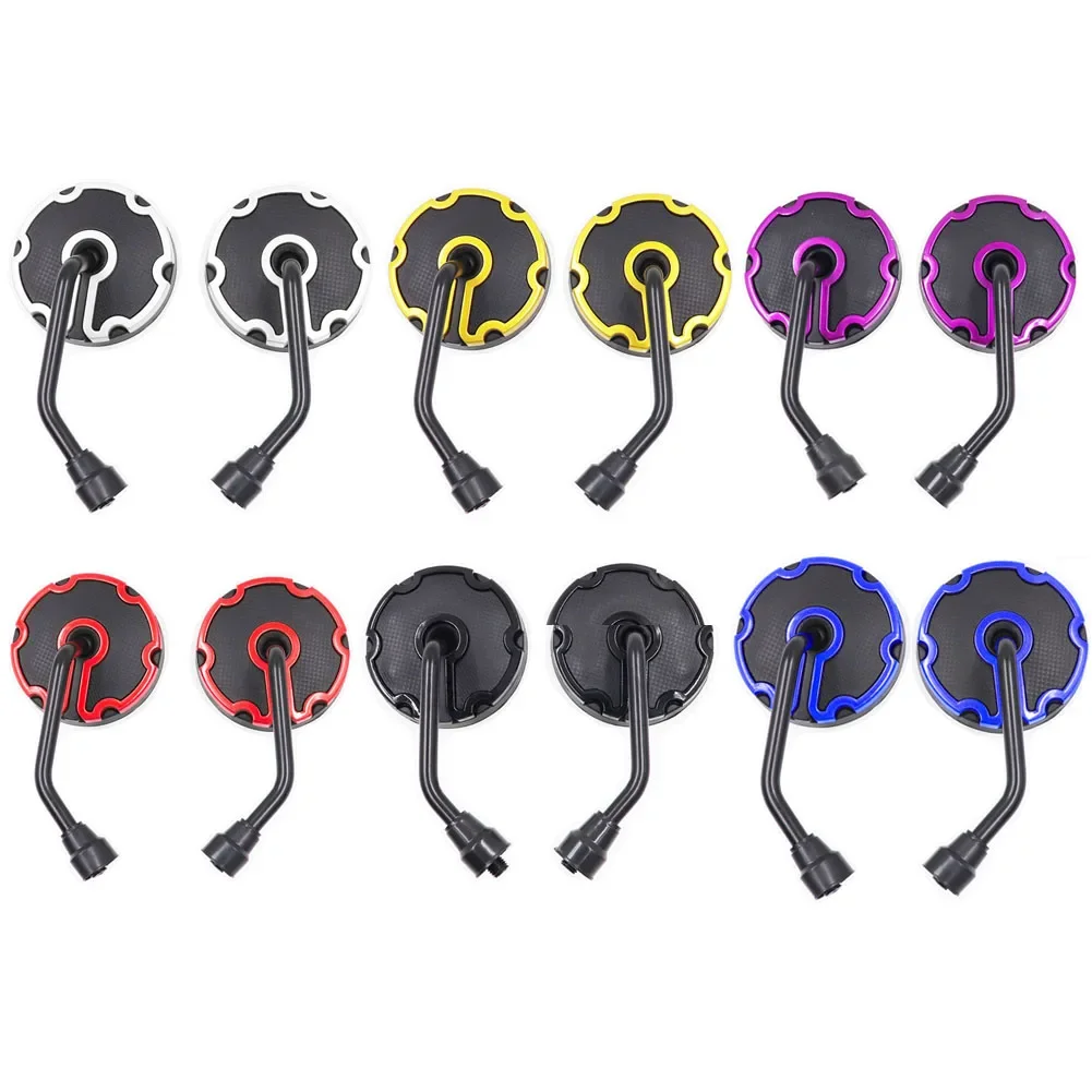 

Мотоциклетные 2,46-дюймовые боковые зеркала заднего вида с круглой ручкой для уличных велосипедов