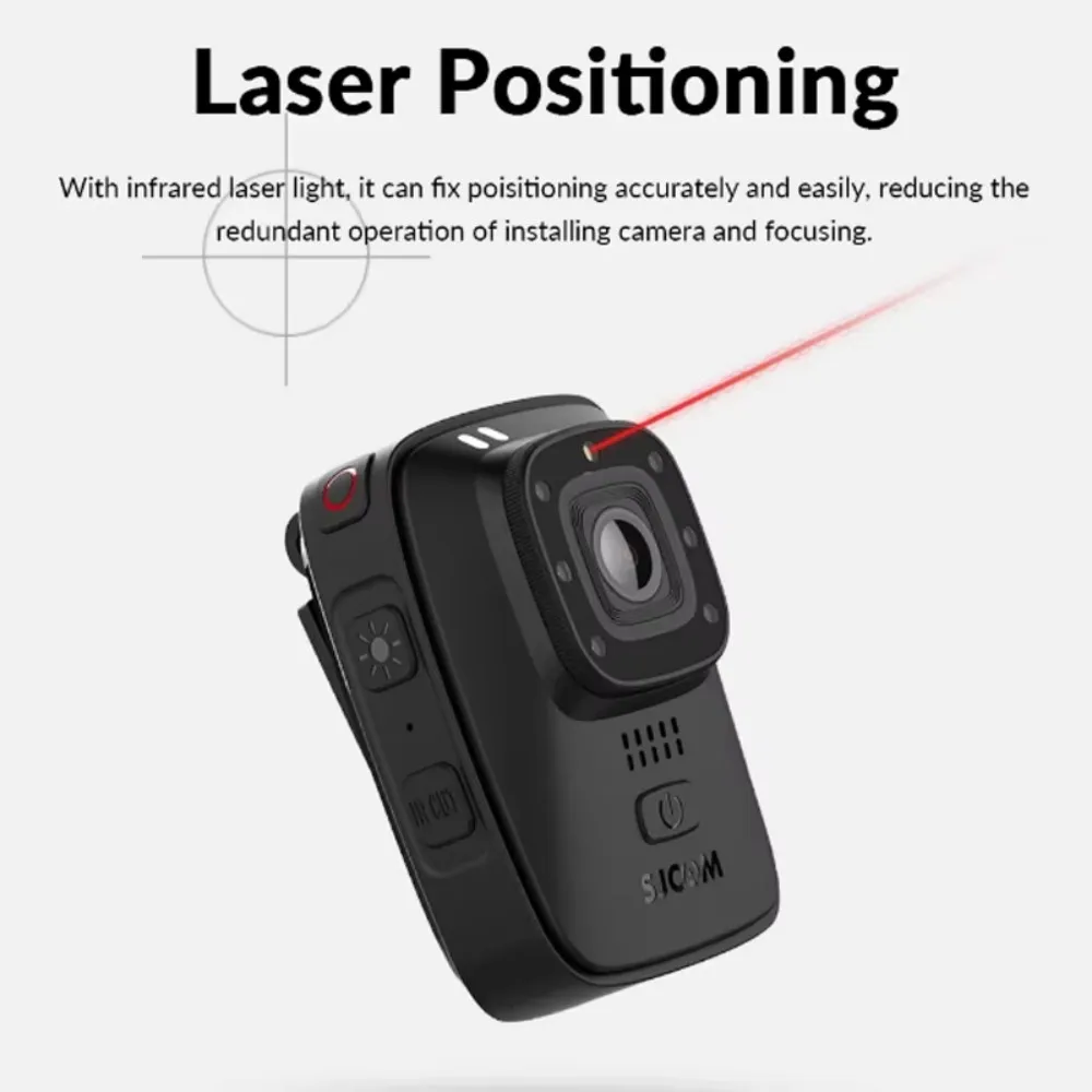 كاميرا الحركة المحمولة بالأشعة تحت الحمراء SJCAM A10 إنفاذ القانون كاميرا فيديو الأمن استقرار للرؤية الليلية IP65 كاميرا رياضية #6