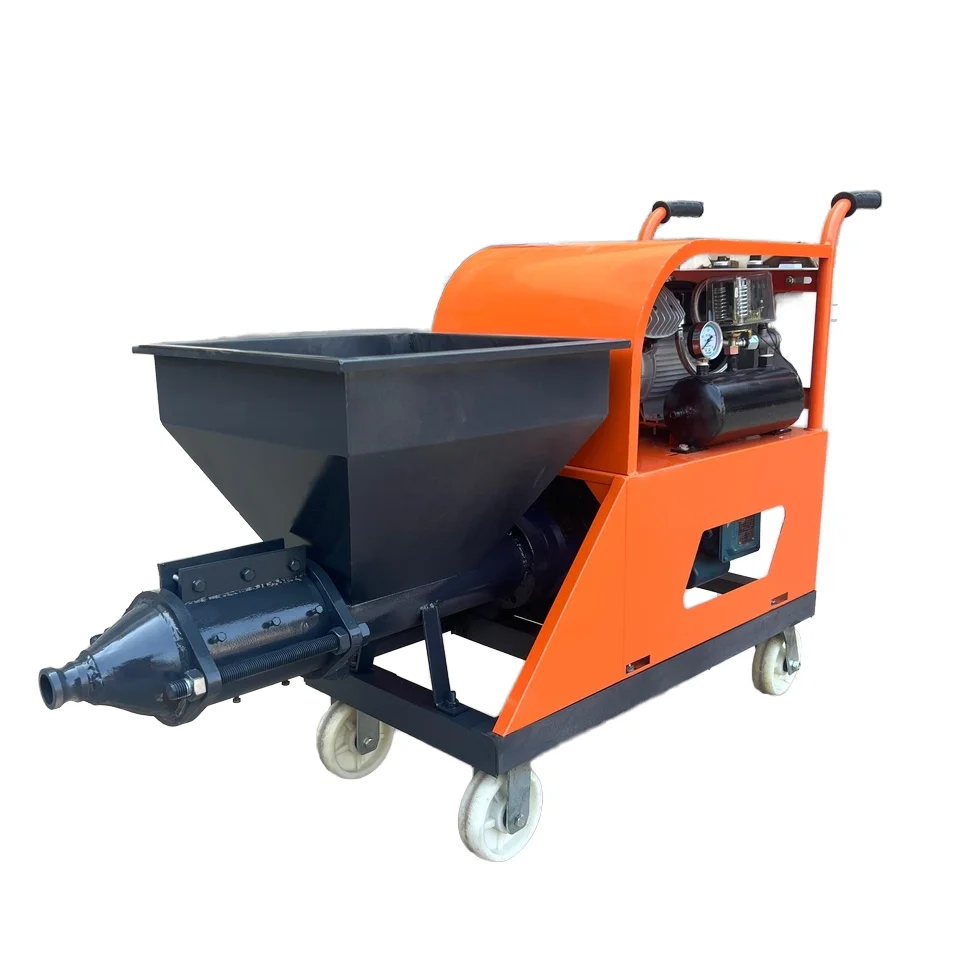 Sand Cement Mortar Spraying Machine Automatic Wall Plastering Sprayer Mortar Plaster Machine For Construction Site Use