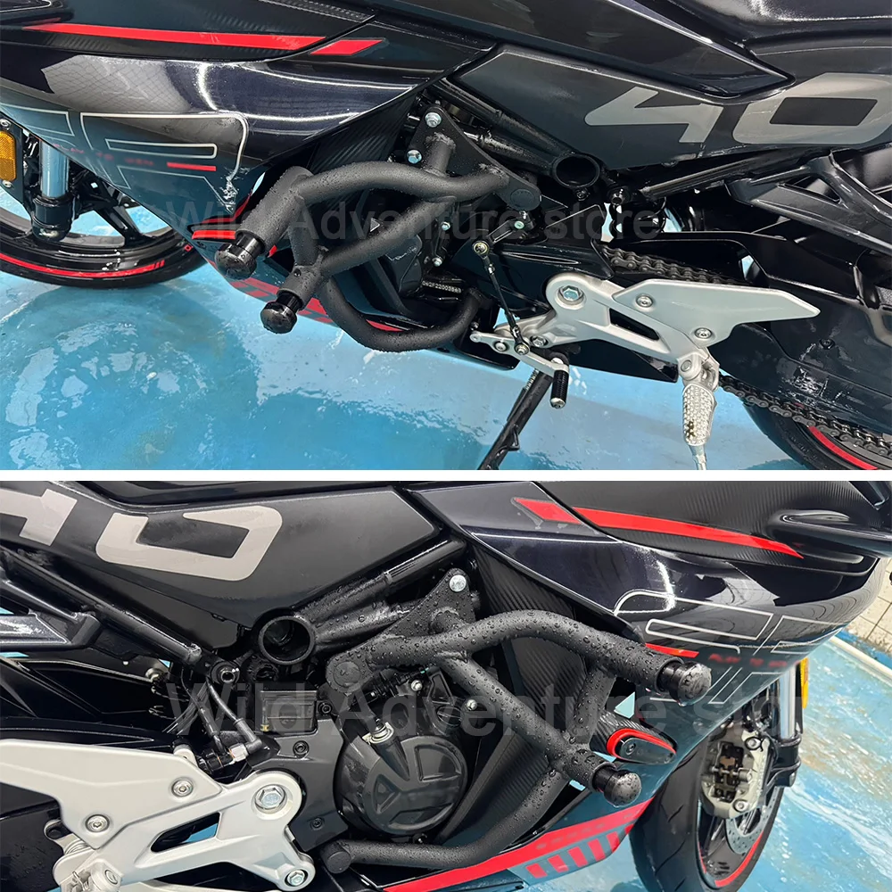 450NK 450SR Frame Bumper Protection For CFMOTO 450 NK 450 NK SR NK/SR 450 Engine Anti Drop Bar Falling Protector Guard Crash Bar