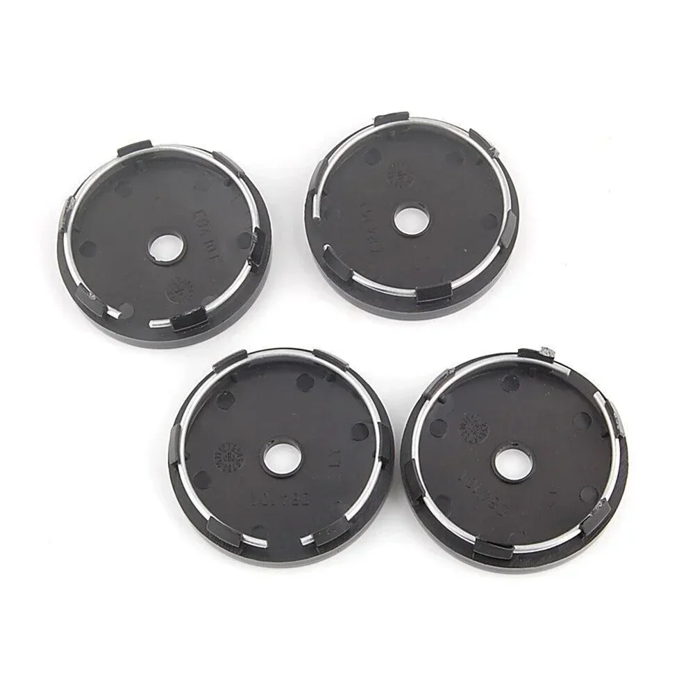 4Pcs 60mm Car Wheel Hub Center Cap Cover Rim Covers Auto No Logo Badge General Exterior Parts Wheel Rims Center Hubcap Covers