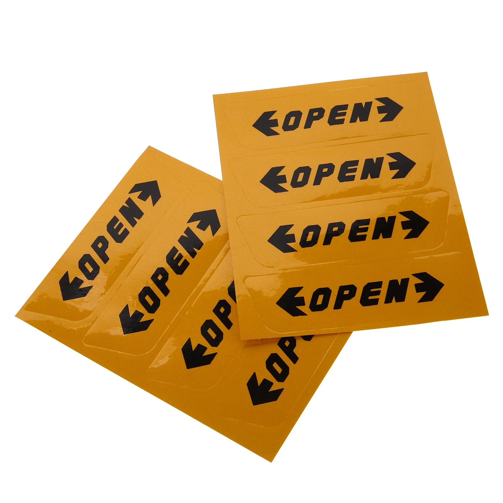 

8Pcs Reflective Car Stickers Car Door Open Warning Safety Decals High Visibility Reflective Stickers for Vehicle Trailer Night
