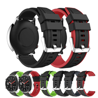 22mm Silicone Watchband For Huami Amazfit Pace/Stratos 3 2 2S Wrist Band Strap For Amazfit GTR3 Pro/GTR 47mm 4 3 2 2E Correa