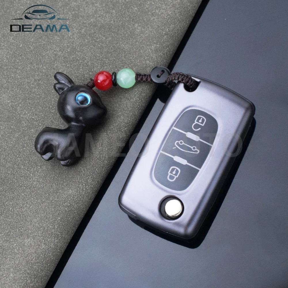 

3-кнопочный чехол для ключей Peugeot Partner Tepee 207 307 308 407 для Citroen C-Crosser C3 C4 Picasso Berlingo брелок
