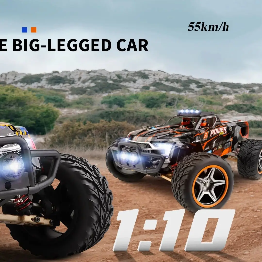 Wltoys 104018 104019 1/10 RC Car 4WD 55KM/H Brushless 2.4G Remote Control High Speed Off-Road Drift PRO Alloy Racing Car