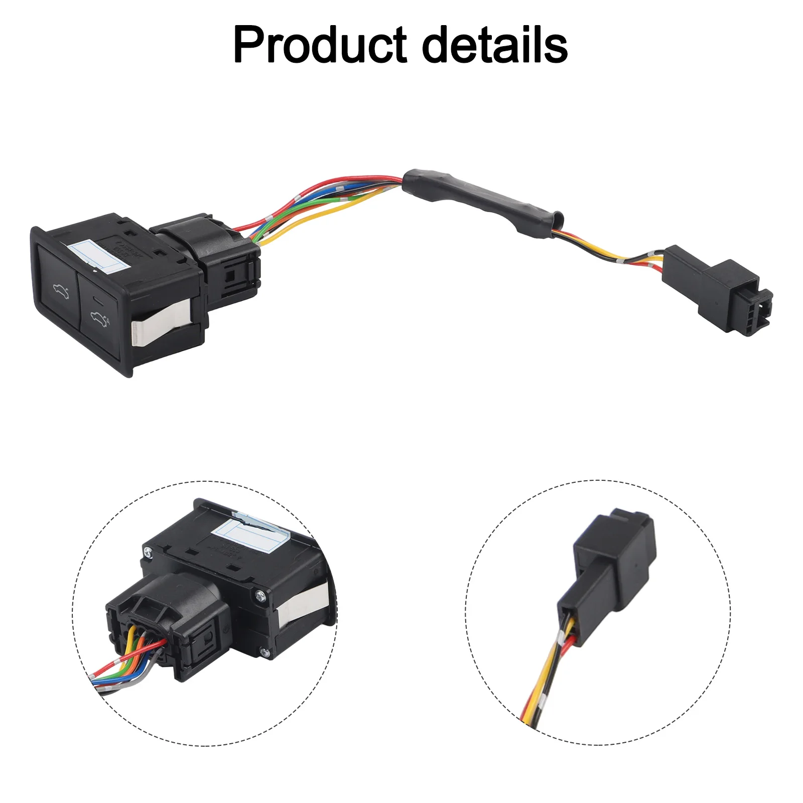 

Tailgate Closing Module Delayed Close Wire Car Electrical Accessories Easy Installation Process High Reliability