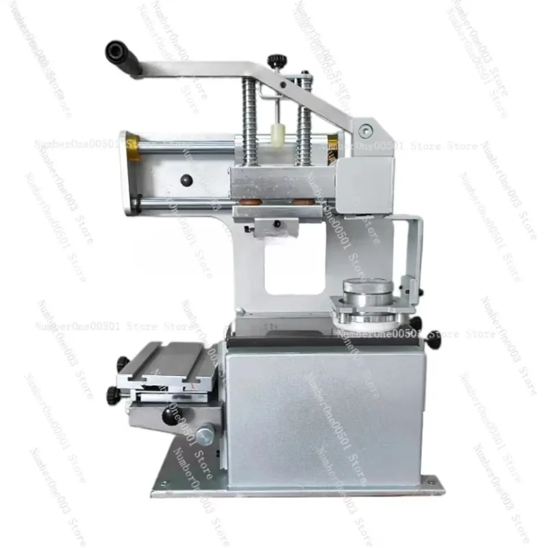 ZYP-215 Sealed Ink Cup Pad Printer Small Inkwell Pad Printing Machine Shifting Press 100x215mm Steel Plate Pad Printer Machine