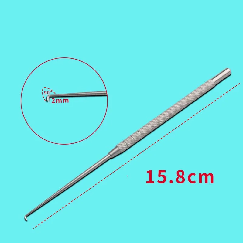 Stainless steel tenosynovitis hook needle large small pull hook needle knife with edge hook cut orthopedic surgical instruments