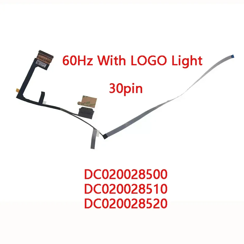 

New Genuine Laptop LCD EDP FHD Cable for Lenovo Legion Y7000 R7000 2020H 60Hz DC020028500 DC020028510 DC020028520