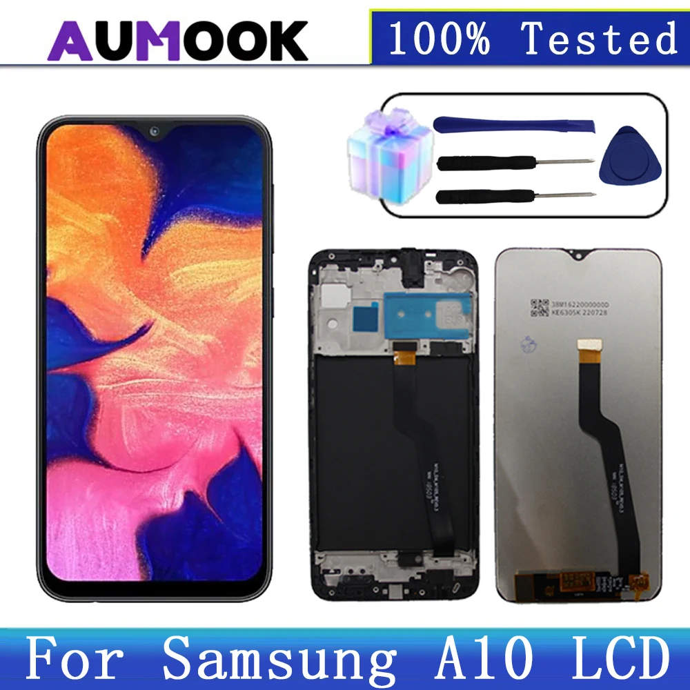 New Tested LCD For Samsung A10 LCD Display SM-A105F SM-A105G Touch Screen Digitizer Assembly For Samsung Galaxy A10 Display