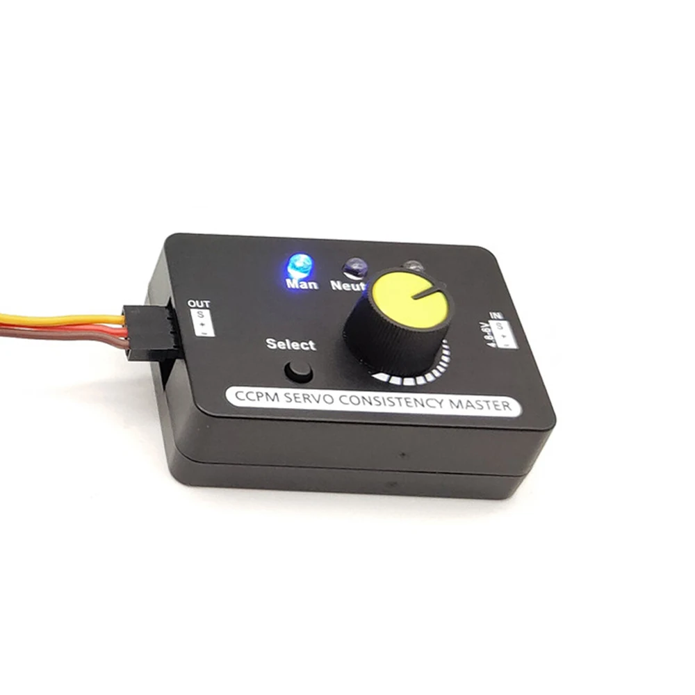 

High Precision Multi Servo Tester 3CH ECS Consistency Speed Controller Power Channels CCPM Master Checker RC Drone Part