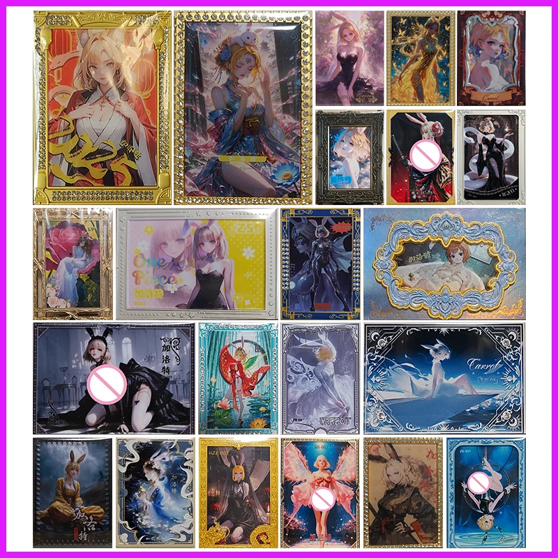 Anime ONE PIECE Rare HJ HD FOX LV ZS MW NP PB XB HZE SH ZB Carte da collezione in metallo Carota Giocattoli per ragazzi Regalo di compleanno di Natale