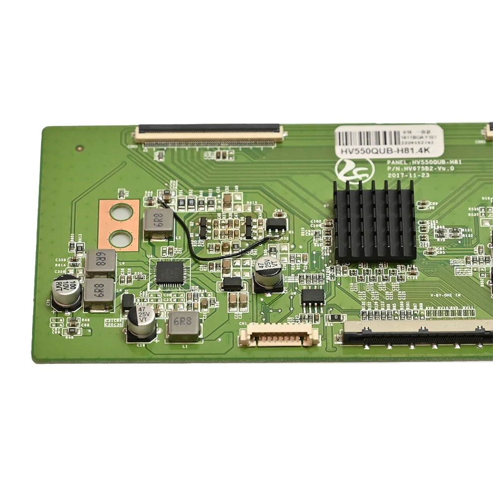 Frete grátis! LVDS T-CON Logic Board, HV550QUB-H81, HV550QUB-H11, 4K ou 2K