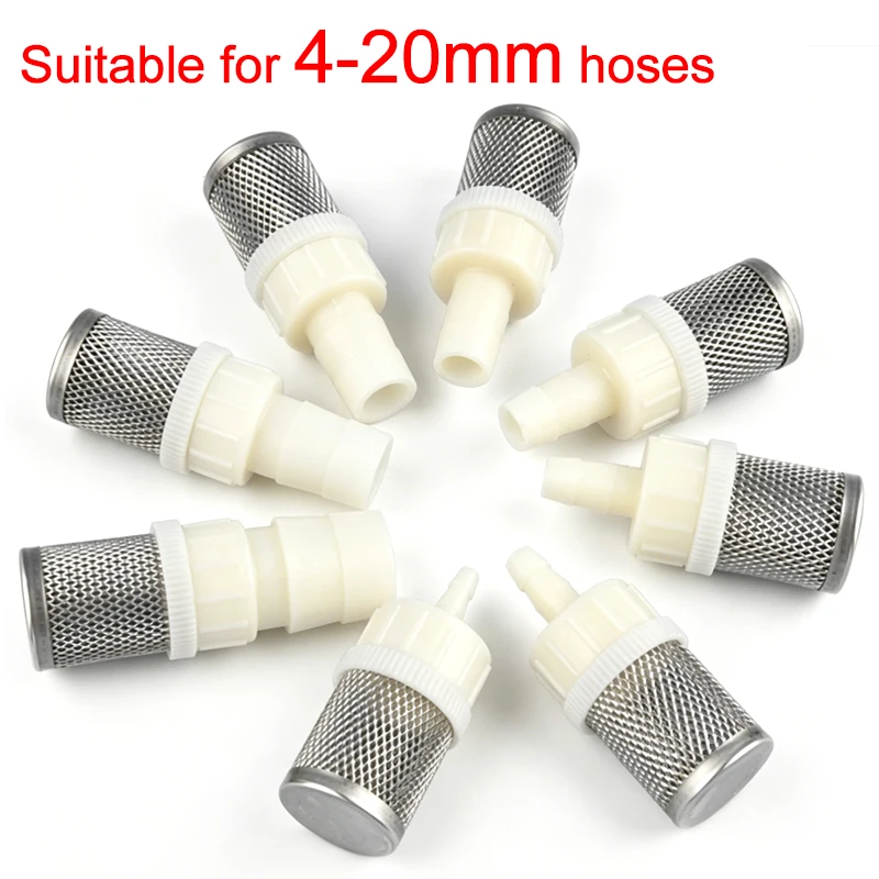4/6/8/10/12/14/16/20mm hose filter fish tank water pump hose connector drip irrigation industrial and agricultural water adapter