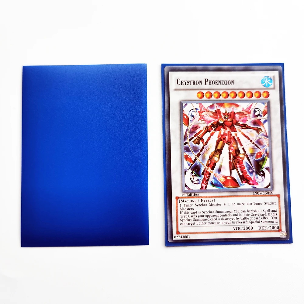 yugioh card sleeves target 200 Pack Sleeve Compatible with Yu-gi-oh Card Sleeve Japanese 62x89mm PVC Free White Forest Archetype Card Sleeves