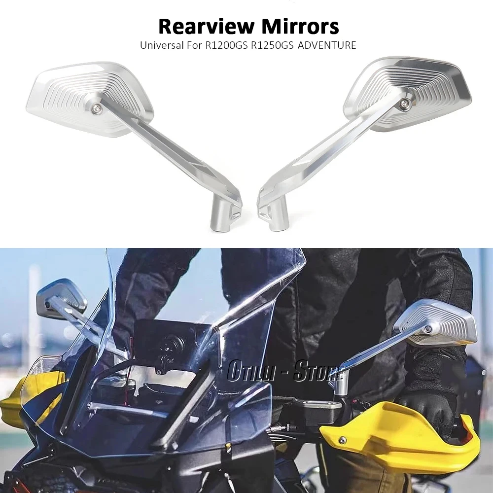 

Motorcycle Accessories Rear Side View Mirrors For BMW R1300GS R1200GS LC R1250GS Adventure F700GS F750GS F800GS C400X C400GT