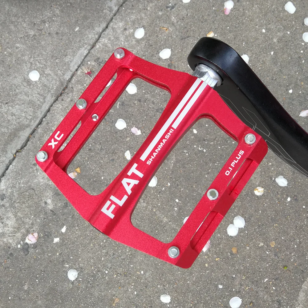 

G468 Outdoor Sports Bicycle pedal Aluminum Alloy Material Wide Comfortable Pedals Flat Pedaling Pedal Road foot